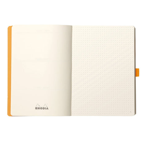 GoalBook Dotted notebook A5 - Coral - 2 - Rhodia - Tidformera