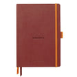 GoalBook Dotted notebook A5 - Nacarat - Rhodia - Tidformera