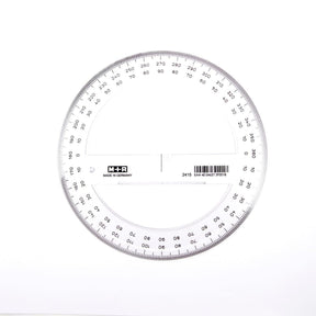 Gradskiva 360 grader 15 cm från M+R. Rund gradskiva i plast med gradering till 360 grader. - Tidformera