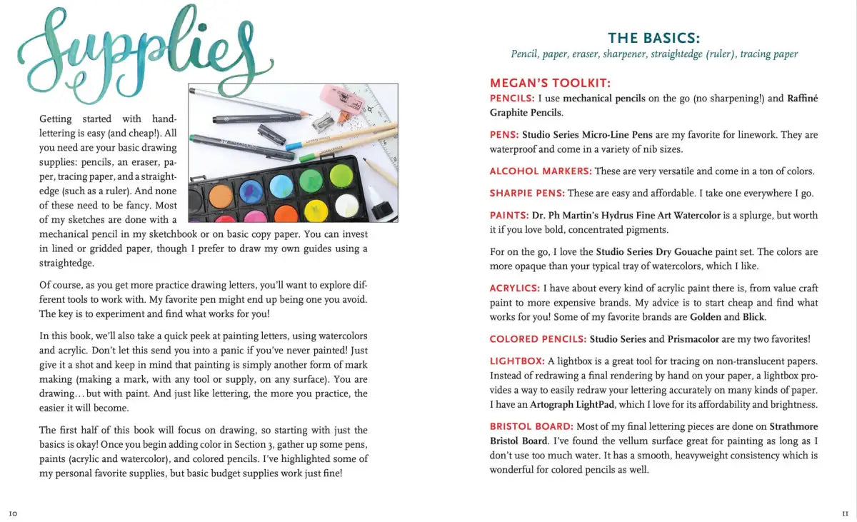 Hand Lettering - An Interactive Guide to Drawing Letters – Tidformera