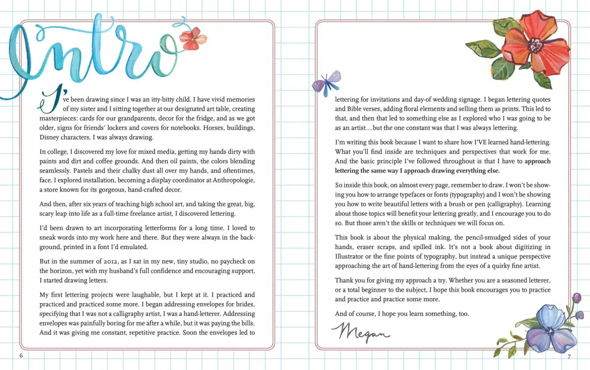 Hand Lettering - An Interactive Guide to Drawing Letters – Tidformera