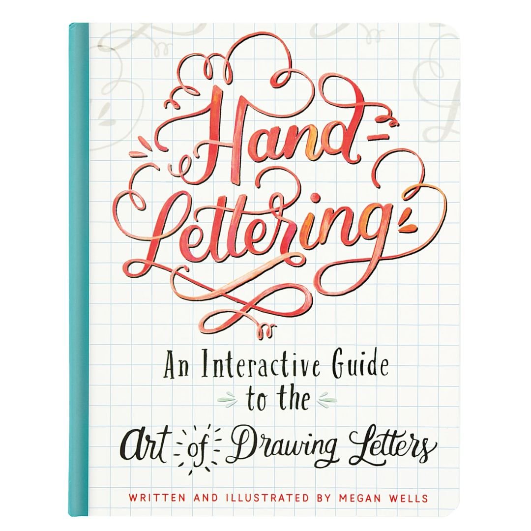 Hand Lettering - An Interactive Guide to the art of Drawing Letters från Peter Pauper Press - Framsidan av boken - Tidformera