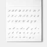 Hand Lettering Guide sheets - Tools To Liveby - Tidformera