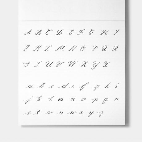 Hand Lettering Guide sheets - 4 - Tools To Liveby - Tidformera