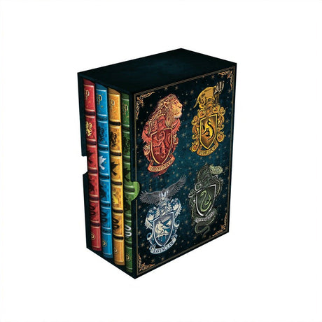 Harry Potter - Hogwarts Houses Boxed Set - 4 anteckningsböcker - 8 - Paperblanks - Tidformera