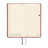 Hobonichi - Weeks Colors: Poppy Red - 2027 - 4 - Hobonichi Techo - Tidformera