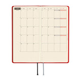 Hobonichi - Weeks Colors: Poppy Red - 2027 - 3 - Hobonichi Techo - Tidformera