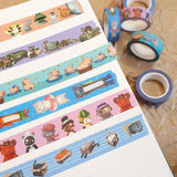 Washi tape Hop & Flop - Capybara