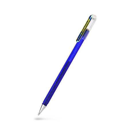 Hybrid Dual Metallic - Blue + Gold - Pentel - Tidformera