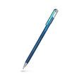 Hybrid Dual Metallic - Blue + Metallic green - Pentel - Tidformera