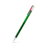 Hybrid Dual Metallic - Green + Metallic red - Pentel - Tidformera