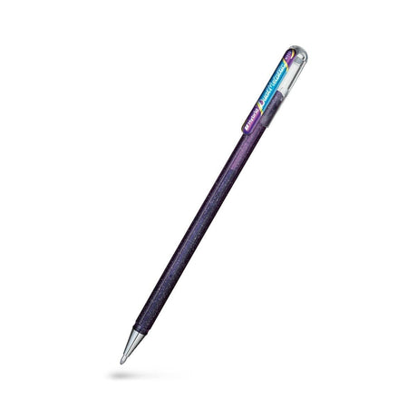 Hybrid Dual Metallic - Violet + Metallic Blue - Pentel - Tidformera