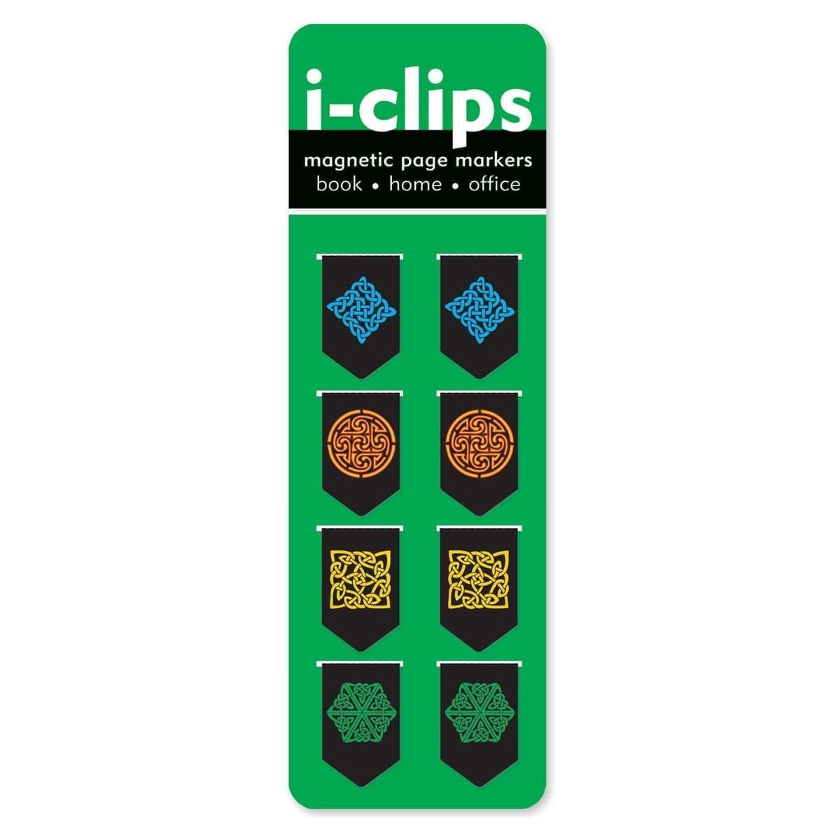 i-clips Magnetiska bokmärken - Celtic - Peter Pauper Press - Tidformera