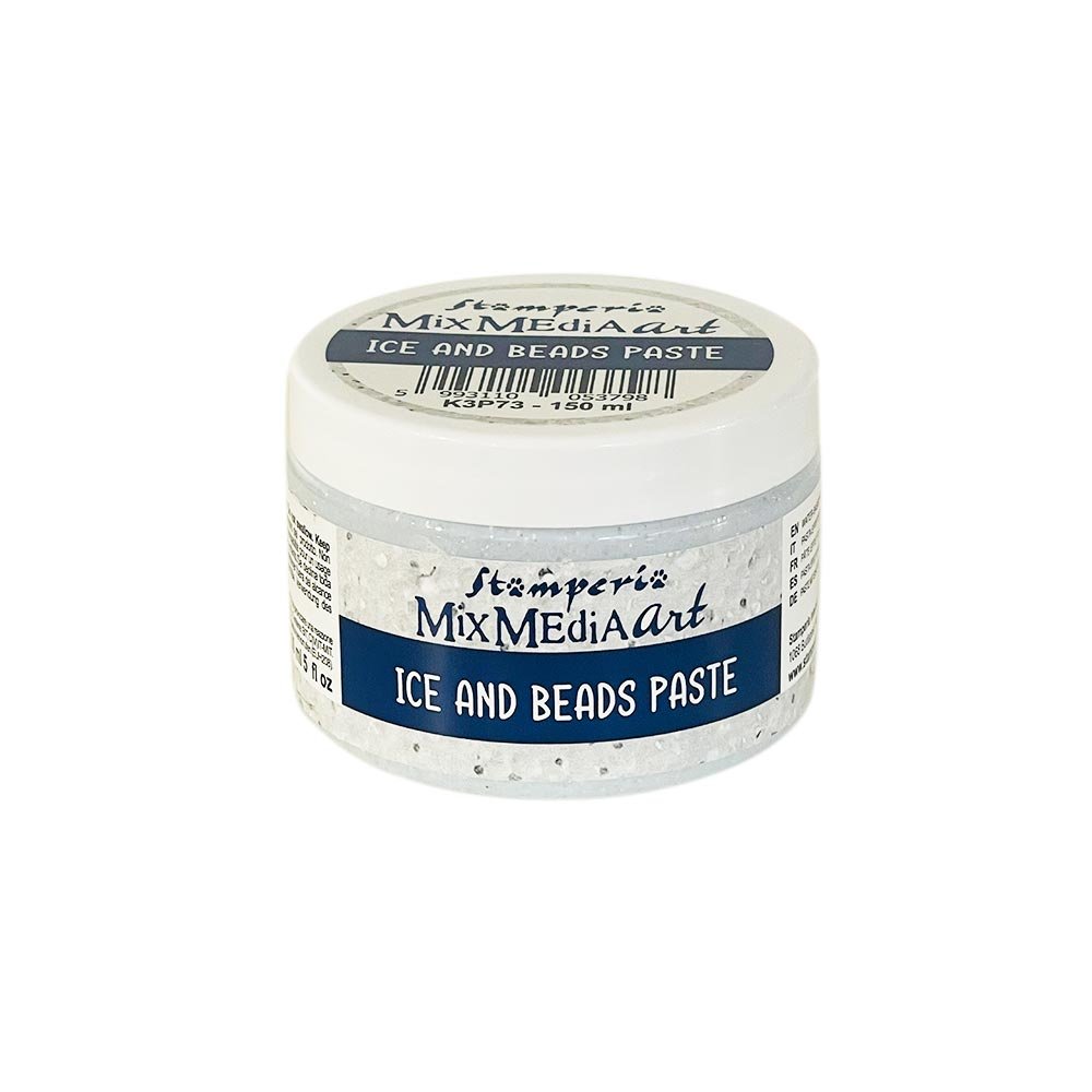 Ice and Beads Paste – 150 ml - 1 - Stamperia - Tidformera