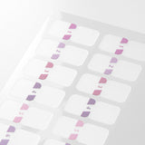 Index Chiratto Stickers - Number Pink - 2 - Midori - Tidformera