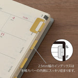 Index clips Chiratto Medium - Mässing - 4 - Midori - Tidformera