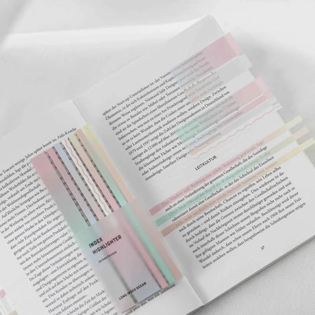 Index Highlighter Sticky notes - Peach Yellow - 2 - Ordinate - Tidformera