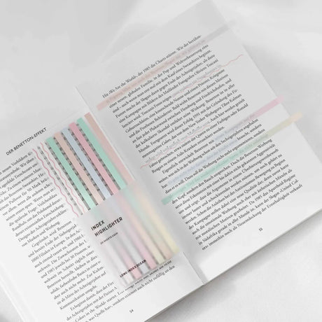 Index Highlighter Sticky notes - Powder Pink - 3 - Ordinate - Tidformera