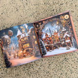 Pappersbok - 15 x 15 - Steampunk Winterfest