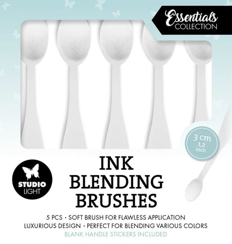 Ink Blending Brushes 3 cm - 5-pack - 1 - Studio Light - Tidformera