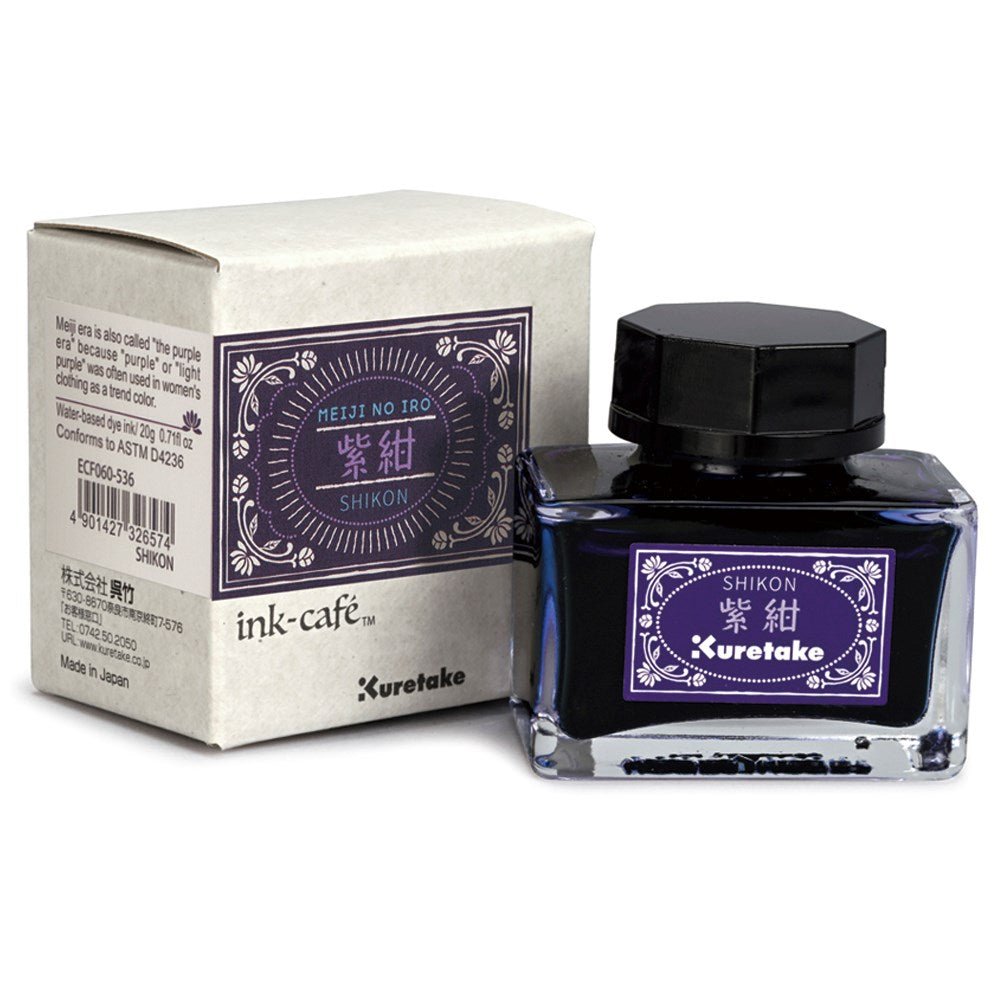 Ink café MEIJI NO IRO - SHIKON - 4 - ZIG Kuretake - Tidformera