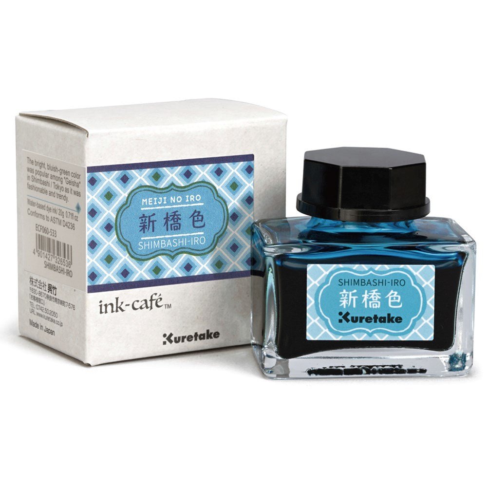 Ink café MEIJI NO IRO - SHIMBASHI - 5 - ZIG Kuretake - Tidformera