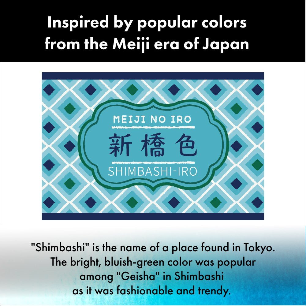 Ink café MEIJI NO IRO - SHIMBASHI - 4 - ZIG Kuretake - Tidformera
