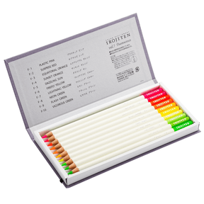 Irojiten Färgpennor 10 - pack Vol. 7 Fluorescence - 1 - Tombow - Tidformera