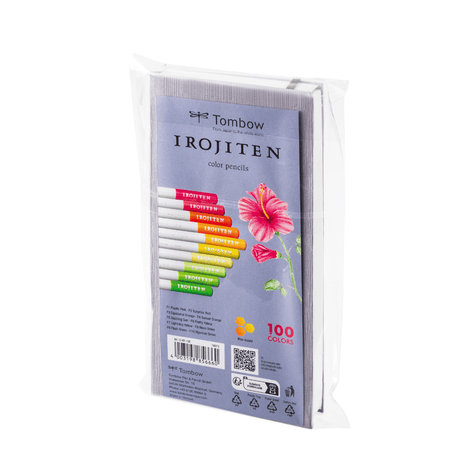 Irojiten Färgpennor 10 - pack Vol. 7 Fluorescence - 2 - Tombow - Tidformera