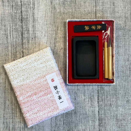 Japanskt kalligrafiset - Ippitsu Kobako Pink - 3 - ZIG Kuretake - Tidformera