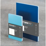 Jottbook Double Skrivhäften Dotted 2-pack A5 Light grey/Black - Leuchtturm1917 - Tidformera