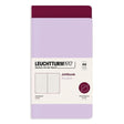 Jottbook Double Skrivhäften Dotted 2-pack A6 Lilac/Port red - Leuchtturm1917 - Tidformera