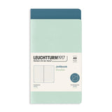 Jottbook Double Skrivhäften Dotted 2 - pack A6 Mint Green/Stone Blue - 1 - Leuchtturm1917 - Tidformera