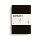 Jottbook Skrivhäften - Dotted 3-pack A5 - Black - 1 - Leuchtturm1917 - Tidformera