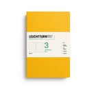 Jottbook Skrivhäften - Dotted 3-pack A5 - Sunflower - 1 - Leuchtturm1917 - Tidformera