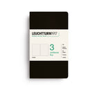 Jottbook Skrivhäften - Dotted 3-pack A6 - Black - 1 - Leuchtturm1917 - Tidformera