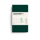 Jottbook Skrivhäften - Dotted 3-pack A6 - Forest Green - 1 - Leuchtturm1917 - Tidformera