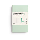 Jottbook Skrivhäften - Dotted 3-pack A6 - Mint Green - 1 - Leuchtturm1917 - Tidformera