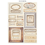 Junk Journal - Baby - 6 - Stamperia - Tidformera