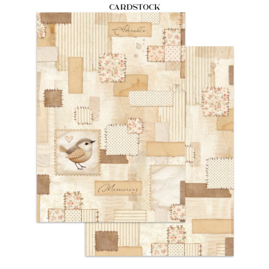 Junk Journal - Baby - 10 - Stamperia - Tidformera