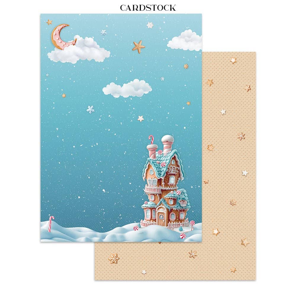 Junk Journal - Candy Christmas - 2 - Stamperia - Tidformera