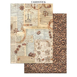 Junk Journal - Coffee and Chocolate - 4 - Stamperia - Tidformera