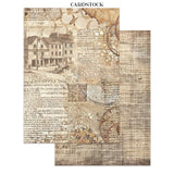 Junk Journal - Coffee and Chocolate - 9 - Stamperia - Tidformera