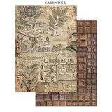 Junk Journal - Coffee and Chocolate - 3 - Stamperia - Tidformera