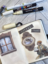 Junk Journal - Coffee and Chocolate - 2 - Stamperia - Tidformera