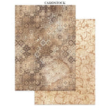 Junk Journal - Coffee and Chocolate - 8 - Stamperia - Tidformera