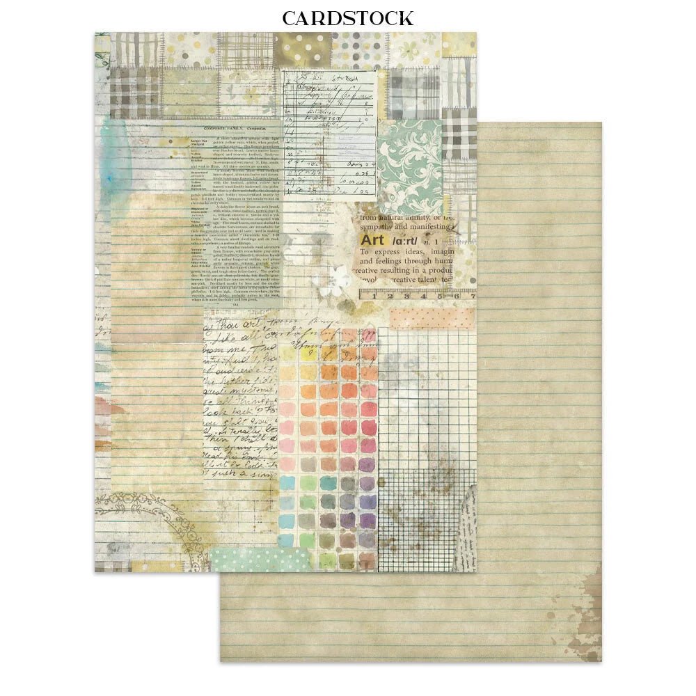 Junk Journal - Daisy Art - 6 - Stamperia - Tidformera