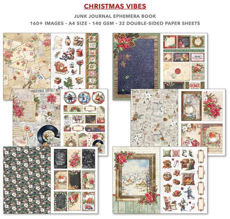 Junk Journal & Ephemera book - Christmas Vibes - 2 - Ciao Bella - Tidformera