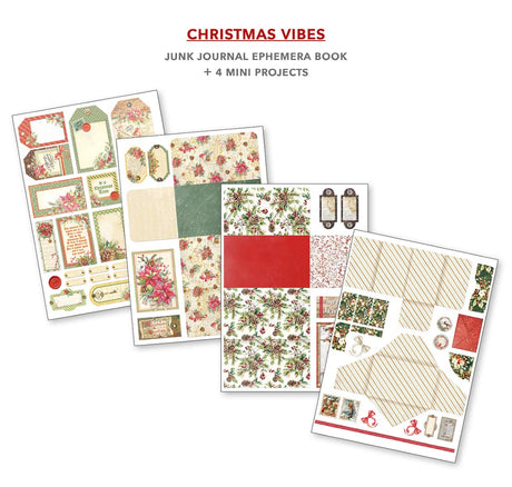 Junk Journal & Ephemera book - Christmas Vibes - 6 - Ciao Bella - Tidformera