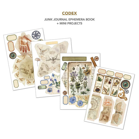 Junk Journal & Ephemera book - Codex - 6 - Ciao Bella - Tidformera